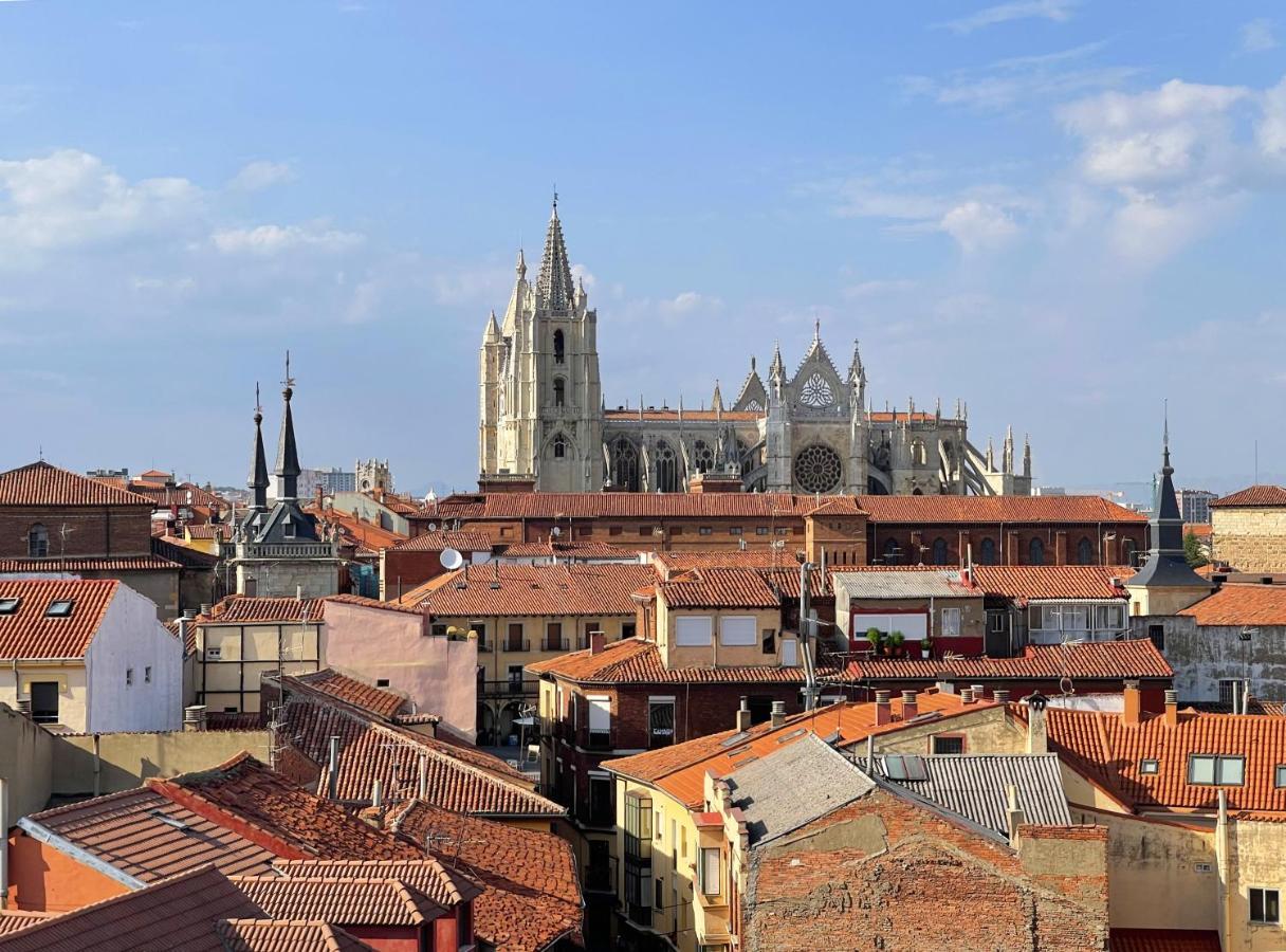The View - Apartamento Reformado Con Vistas A La Catedral - Leonapartamentos Exteriör bild